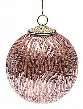 Куля ялинкова 10 см, антична мідь, 773-339