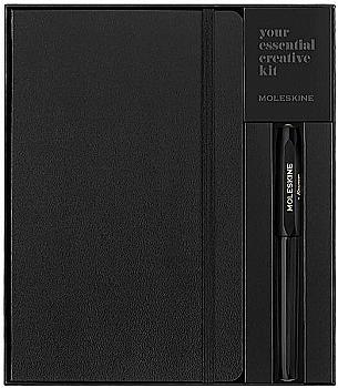 Набор Черный блокнот + ручка-ролер, середний, Moleskine x Kaweco, KAWPENSETNTBK Набор Черный блокнот + ручка-ролер, середний, Moleskine x Kaweco, KAWPENSETNTBK