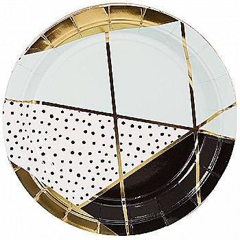 Тарелка Мятная роскошь 17 см 6 ед, 1502-4341