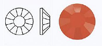 Стразы фольгированные 93180/497-11-612/CORAL- ss16 (3,8-4,0 мм, 30 шт) M. C. Rose VIVA12