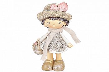 Статуетка декоративна "Клементина з ягідкою" 11 см, 831-270