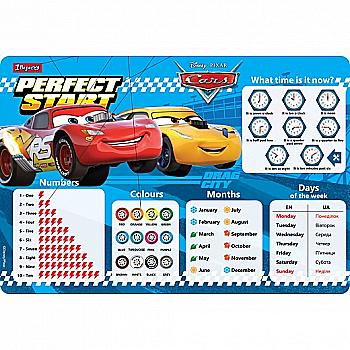 Підкладка для столу дитяча 1В "Cars (англ)", 491864 Підкладка для столу дитяча 1В "Cars (англ)", 491864
