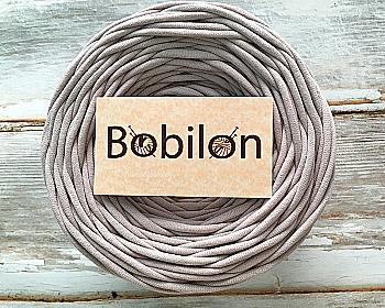 Пряжа трикотажна Bobilon Mini (5-7 мм), пудровий Пряжа трикотажна Bobilon Mini (5-7 мм), пудровий