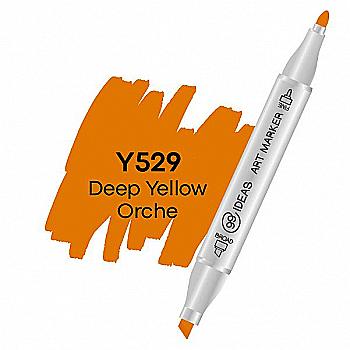 Маркер двухсторонний Deep Yellow Orche - Темно-желтая охра, Y529, 99IDEAS Маркер двухсторонний Deep Yellow Orche - Темно-желтая охра, Y529, 99IDEAS