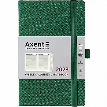Щотижневик 2023, Partner Soft Fabric, 125*195, темно зелений, 8514-23-23-A Щотижневик 2023, Partner Soft Fabric, 125*195, темно зелений, 8514-23-23-A