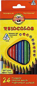 Олівці 24 кол. Triocolor 3134 КIN Олівці 24 кол. Triocolor 3134 КIN