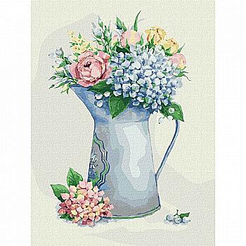 Набір для розпису по номерах 30*40 см "Літні барви", KHO2962