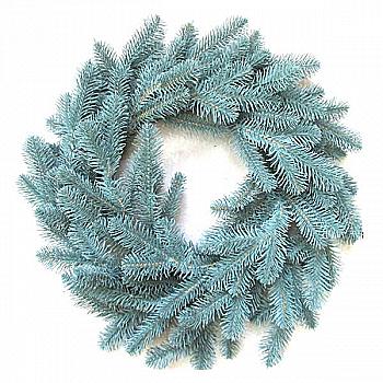 Вінок Альпійський блакитний d-50 см, Н028