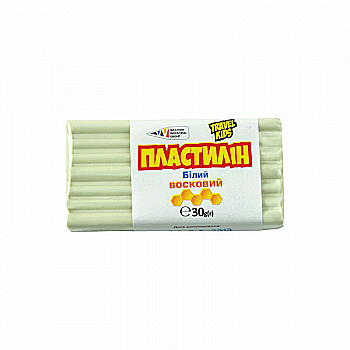 Пластилін восковий білий, 30 гр 333101 Гамма-Н Пластилін восковий білий, 30 гр 333101 Гамма-Н