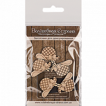 Заготовка деревянная для декорирования, FLC-228