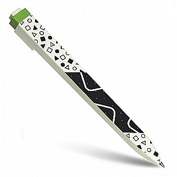 Авторучка шариковая Go 1,0 мм, зеленый паттерн (с биркой), Moleskine, EW8T1CMPHK10TAG Авторучка шариковая Go 1,0 мм, зеленый паттерн (с биркой), Moleskine, EW8T1CMPHK10TAG