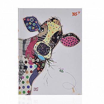 Блокнот А6 64 арк. кл. "BugArt. White cow" YES 151403