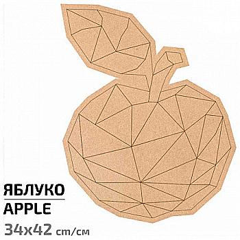 Основа для декорирования панно-мозаика "Яблоко" 1, МДФ, 34*42 см, Rosa Talent Основа для декорирования панно-мозаика "Яблоко" 1, МДФ, 34*42 см, Rosa Talent