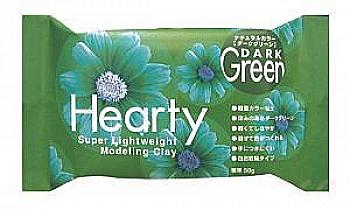 Пластика самозастигаюча Hearty, Темна зелена, 50 г, Padico в Пластика самозастигаюча Hearty, Темна зелена, 50 г, Padico в
