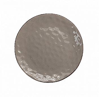 Тарелка "Винтаж" 26,4 см, серая, 108919