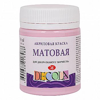 Краска акриловая Decola 50 мл сакура, матовый, 353522  Краска акриловая Decola 50 мл сакура, матовый, 353522