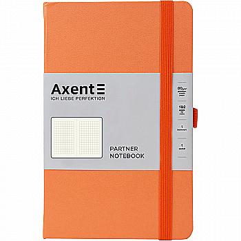 Книга записная Partner 96 л. 125*195, клет., персиковая, 8201-42-A Книга записная Partner 96 л. 125*195, клет., персиковая, 8201-42-A