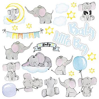 Лист для вирізання "My little baby boy", 02023 Лист для вирізання "My little baby boy", 02023