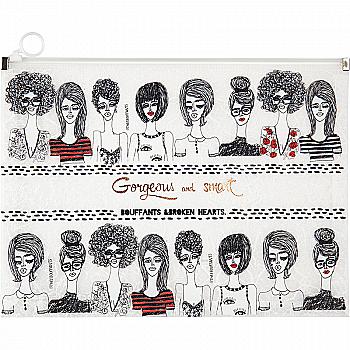 Папка на блискавці А4+, zip-lock, BBH 05, 1497-05-A