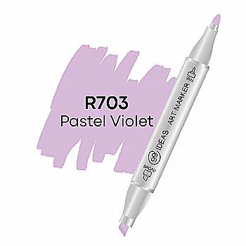 Маркер двухсторонний Pastel Violet - Пастельный фиолетовый, R703, 99IDEAS Маркер двухсторонний Pastel Violet - Пастельный фиолетовый, R703, 99IDEAS