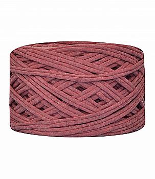Пряжа трикотажна Bobilon Medium (7-9 мм), бордовий меланж Пряжа трикотажна Bobilon Medium (7-9 мм), бордовий меланж