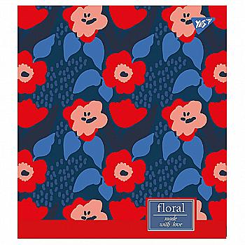 Зошит 18 лін. YES "Floral explosion", 765205