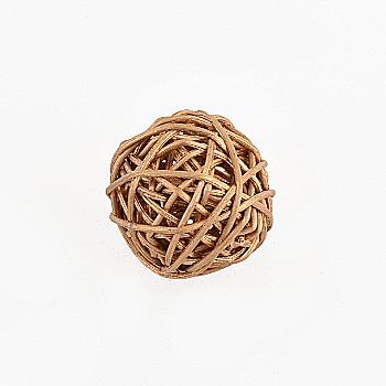 Куля ротангова золота, d-3 см, 973322 Куля ротангова золота, d-3 см, 973322
