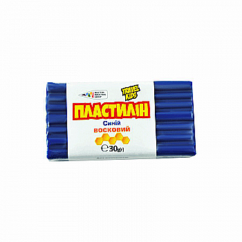 Пластилін восковий синій, 30 гр 333105 Гамма-Н Пластилін восковий синій, 30 гр 333105 Гамма-Н