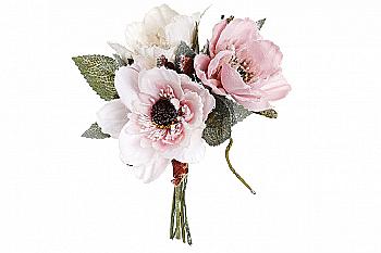 Букет декоративний з трьох маків, 17 см, 832-132 Букет декоративний з трьох маків, 17 см, 832-132