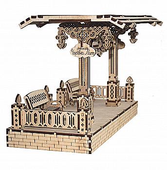 Набор-Конструктор "Перрон" (32*20*23 см) фанера, 011-F