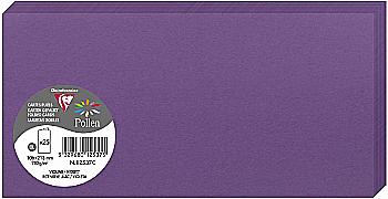 Заготовка для открыток сложенная Pollen 106*213 мм/210 г, Int.lilac/Инт.сиреневый, 12537C Заготовка для открыток сложенная Pollen 106*213 мм/210 г, Int.lilac/Инт.сиреневый, 12537C