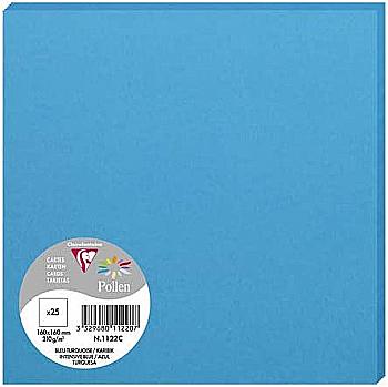 Заготовка для открыток Pollen 160*160 мм/210 г, Int. blue/Инт.синий, 1122C Заготовка для открыток Pollen 160*160 мм/210 г, Int. blue/Инт.синий, 1122C