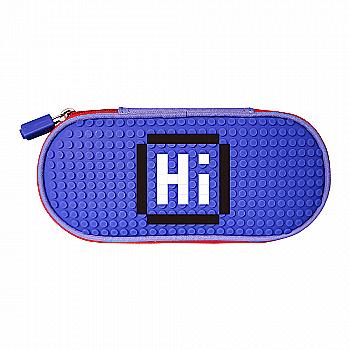 Пенал Upixel Super class Lattice Синій, WY-B012O Пенал Upixel Super class Lattice Синій, WY-B012O