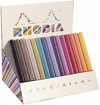 Блокнот А6 96 арк. Rhodiarama Oitalian, м`яка обкл. зі шкірозам., на гумці (кол. в асорт.), 118601C Блокнот А6 96 арк. Rhodiarama Oitalian, м`яка обкл. зі шкірозам., на гумці (кол. в асорт.), 118601C