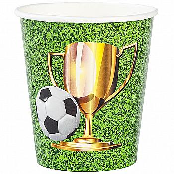 Стакан бумажный "Футбол", 190 мл, 6 ед, 1502-5268