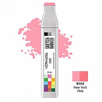 Чернила для заправки маркера SKETCHMARKER, 20 мл, Нью-Йорк розовый, SI-R103 Чернила для заправки маркера SKETCHMARKER, 20 мл, Нью-Йорк розовый, SI-R103