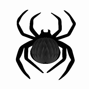 Подвеска-соты пап. Yes! Fun Хэллоуин "Паук" 35 см, 973634