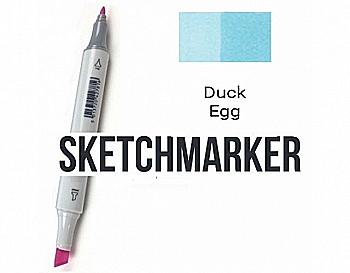 Маркер SKETCHMARKER, 2 пера: долото и тонкое, Duck Egg - Утиное яйцо, SM-B23 Маркер SKETCHMARKER, 2 пера: долото и тонкое, Duck Egg - Утиное яйцо, SM-B23