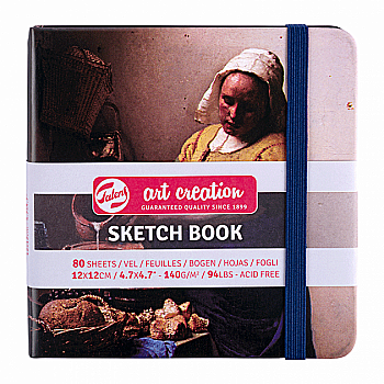 Блокнот для графики Art Creation Молочница, Ян Вермер, 140 г/м², 12*12 см, 80 л, Royal Talens Блокнот для графики Art Creation Молочница, Ян Вермер, 140 г/м², 12*12 см, 80 л, Royal Talens