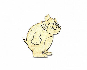 Заготівка-магніт дерев`яна "Бруно" 70*85 мм, ZS057 Заготівка-магніт дерев`яна "Бруно" 70*85 мм, ZS057