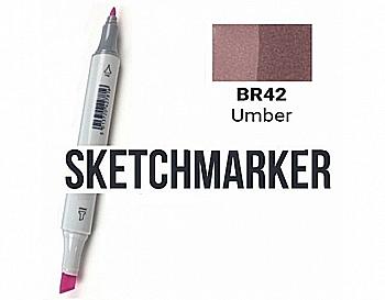 Маркер SKETCHMARKER, 2 пера: долото и тонкое, Mushroom - Гриб, SM-BR62 Маркер SKETCHMARKER, 2 пера: долото и тонкое, Mushroom - Гриб, SM-BR62