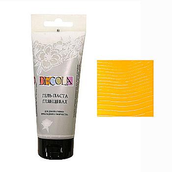 Гель-паста глянсова жовта 100 мл Decola Гель-паста глянсова жовта 100 мл Decola