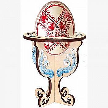 Набор-Конструктор "Подставка под яйцо" (8*8,5 см) фанера, 062-F