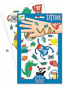 Набор наклеек на тело "Пики", DJ09576