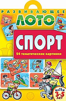 Конструктор-гра А4 8арк. Розвиваюче лото Спорт 05908 Конструктор-гра А4 8арк. Розвиваюче лото Спорт 05908