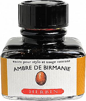 Чернила для автоматической перьевой ручки 30 мл, бирманский янтарь, 13041T