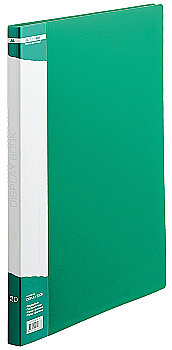 Папка А4, 20 файлов, зеленая BM.3606-04