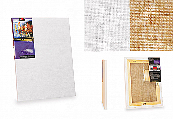 Підрамник, 40*55 см, середнє зерно, олійний грунт, льон, ROSA Підрамник, 40*55 см, середнє зерно, олійний грунт, льон, ROSA