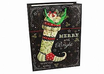 Подарочный пакет новогодний 30*39*12 см, 3-8719-851