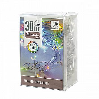 Гірлянда із LED-ламп, 30 шт., мульті-таймер, AXS300240 Гірлянда із LED-ламп, 30 шт., мульті-таймер, AXS300240